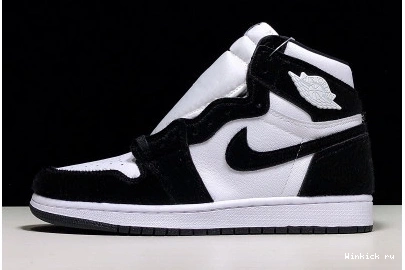 PANDA 1 WHITE AIR JORDAN BLACK 1030